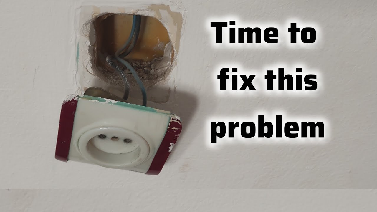 I Pulled the Plug… and the Whole Outlet Came Out! Here’s the FixHome electrical problems