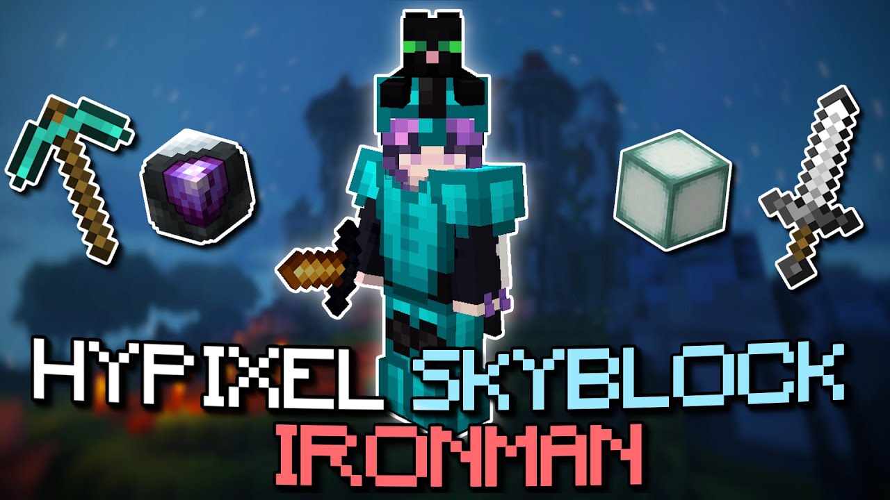ЛУЧШИЙ СТАРТ... (Hypixel Skyblock IRONMAN) Эп.1