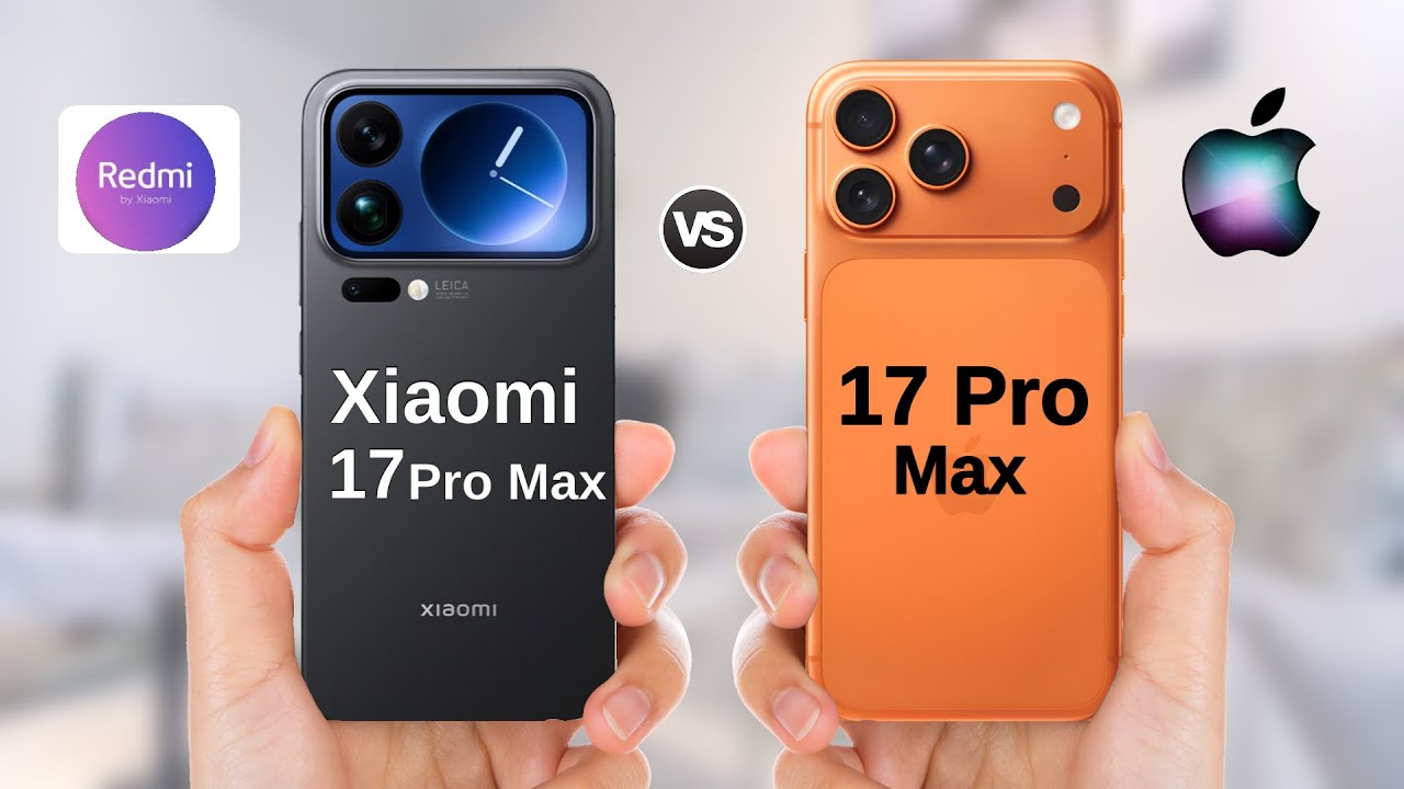Xiaomi 17 Pro Max 5G vs iPhone 17 Pro Max 5G || Full Comparison 