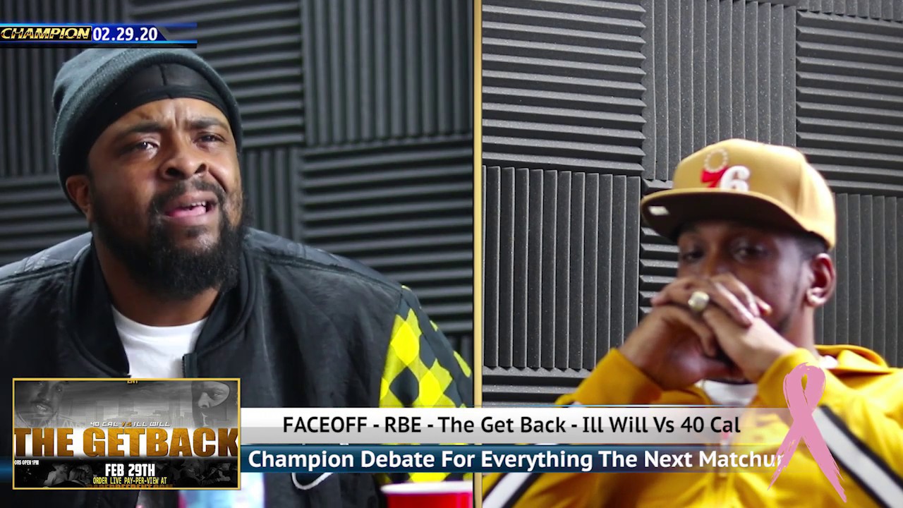 FACE-OFF PART 1 - 40CAL VS ILL WILL - THE GETBACK - RBE | CHAMPION