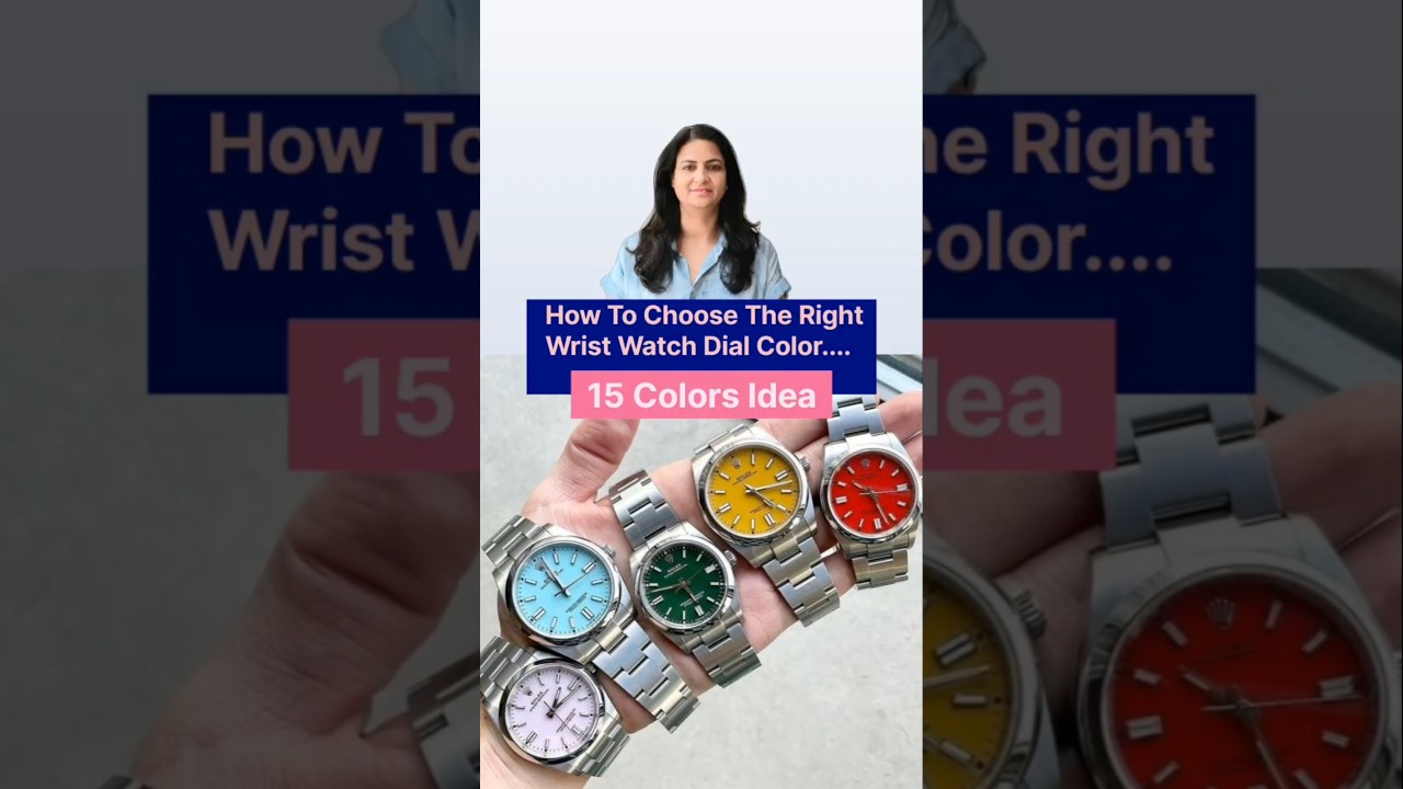 Wrist Watch Colors 