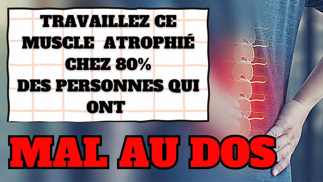YOGA POUR LE MAL AU DOS: Travaillez ce muscle souvent ATROPHIÉ