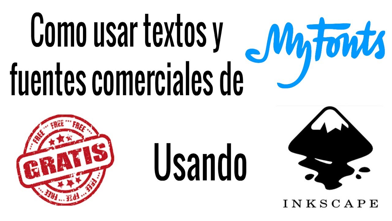 Como usar textos y fuentes comerciales de myfonts.com gratis