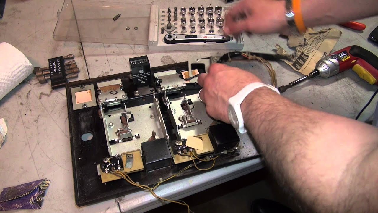 Journey Arcade Restore Part 7 - Rebuild a joystick, restore a coin door, prepping a control panel