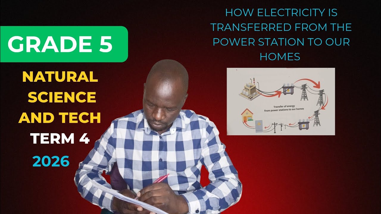 Grade 5: How electricity is transferred from the power station to our homes. 