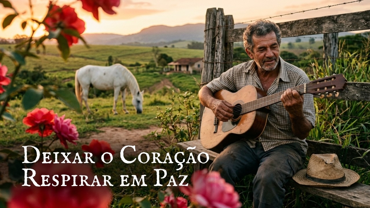 Músicas do Campo Relaxantes –Melodias pra Sentir o Cheiro do Mato e Deixar o Coração Respirar em Paz