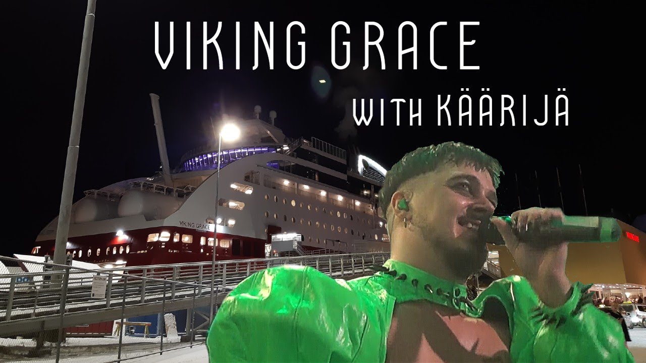 käärijä took my camera on stage | M/S Viking Grace cruise