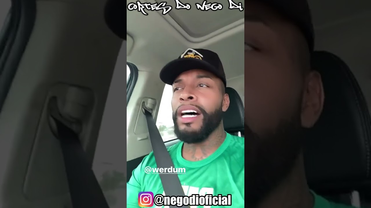 TRETA DO NEGO DI COM O WERDUM (FABR&Iacute;CIO WERDUM) | CORTES DO NEGO DI