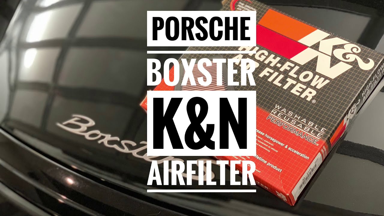 How To Install Porsche Boxster 986 K&N Air Filter