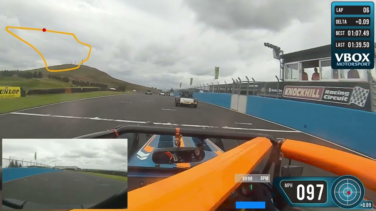 Caterham Academy 2024 Race 6 - Knockhill Anti-Clockwise