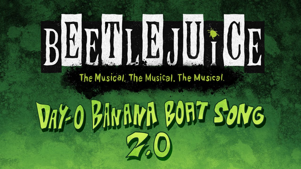 Beetlejuice Animatic-Day O Banana Boat Song (2.0) #Beetlejuice #Beetlejuicethemusical #halloween