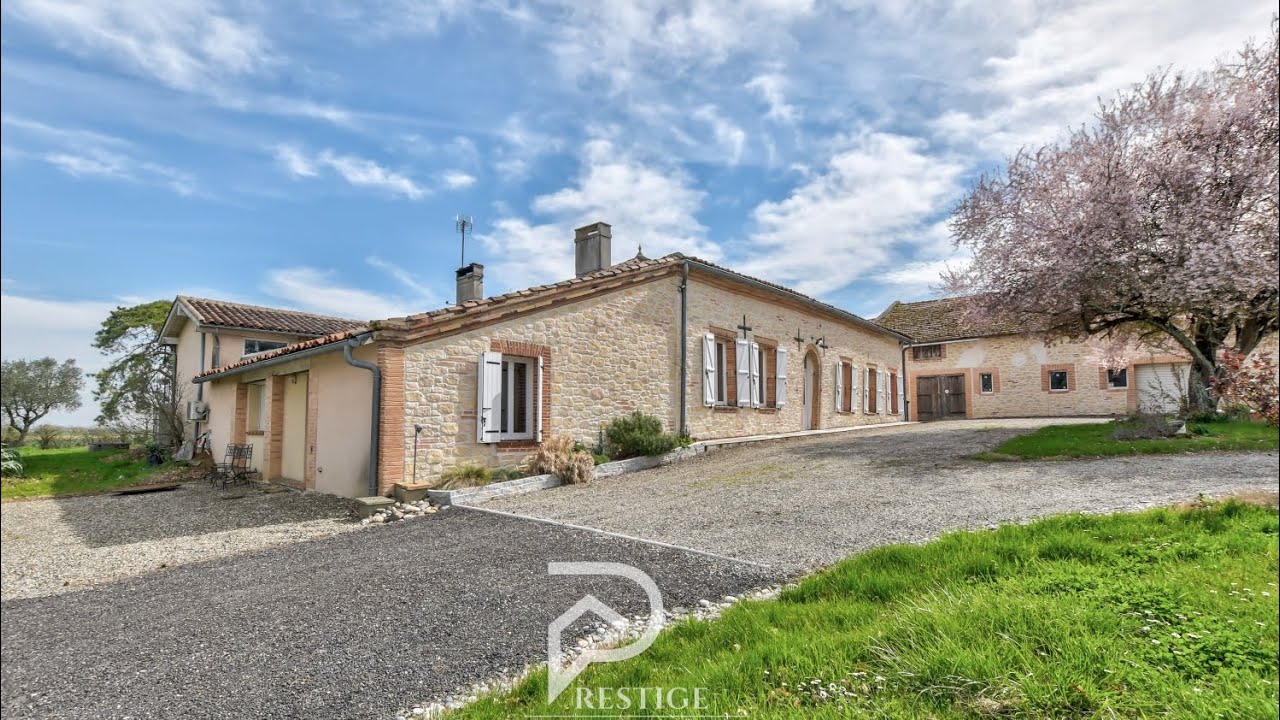 Ferme rénovée sur le Nord Toulousain à vendre✨️