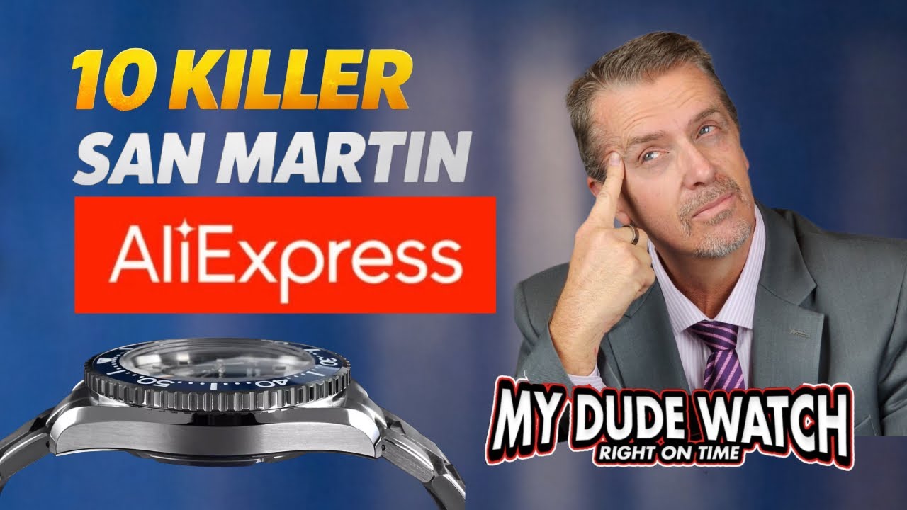 10 невероятных часов San Martin на AliExpress!
