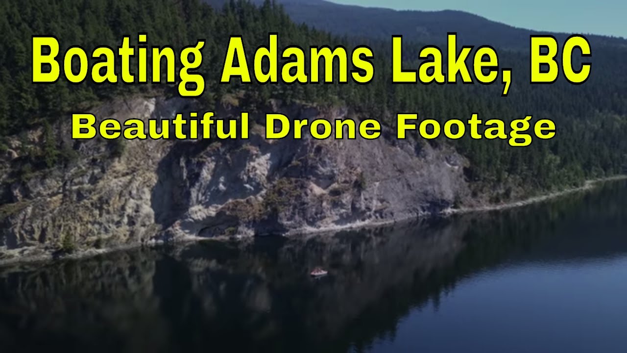 Adams Lake BC --  Drone --  Pyrite Cave