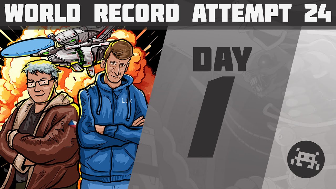 WORLD RECORD ATTEMPT 2024: R-TYPE + AERO FIGHTERS (DAY 1)