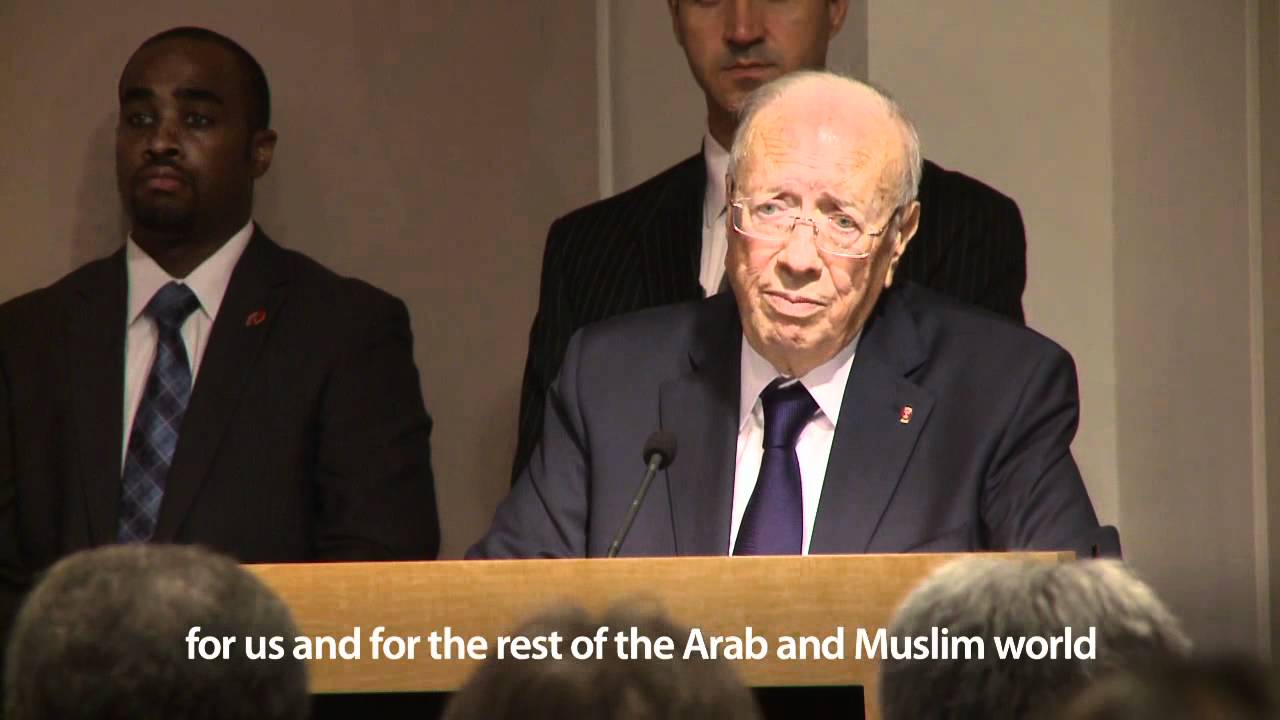 Tunisian Prime Minister Beji Caid Essebsi on Tunisia's transition