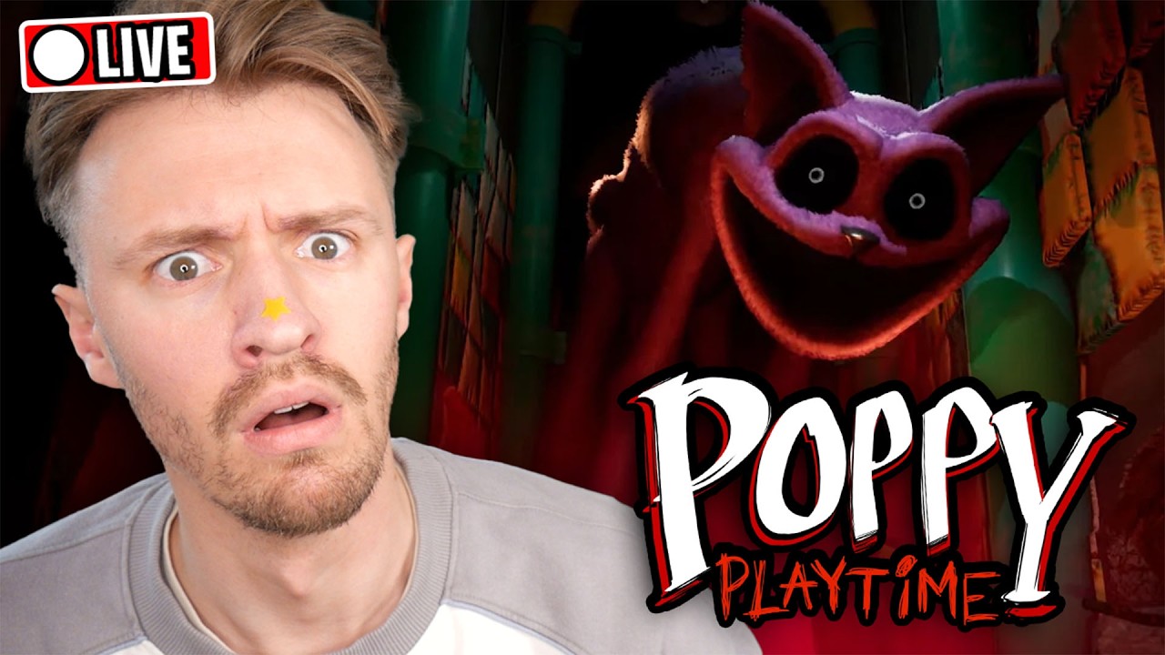 🔴 POPPY PLAYTIME LIVE!! (First Time Playing!)