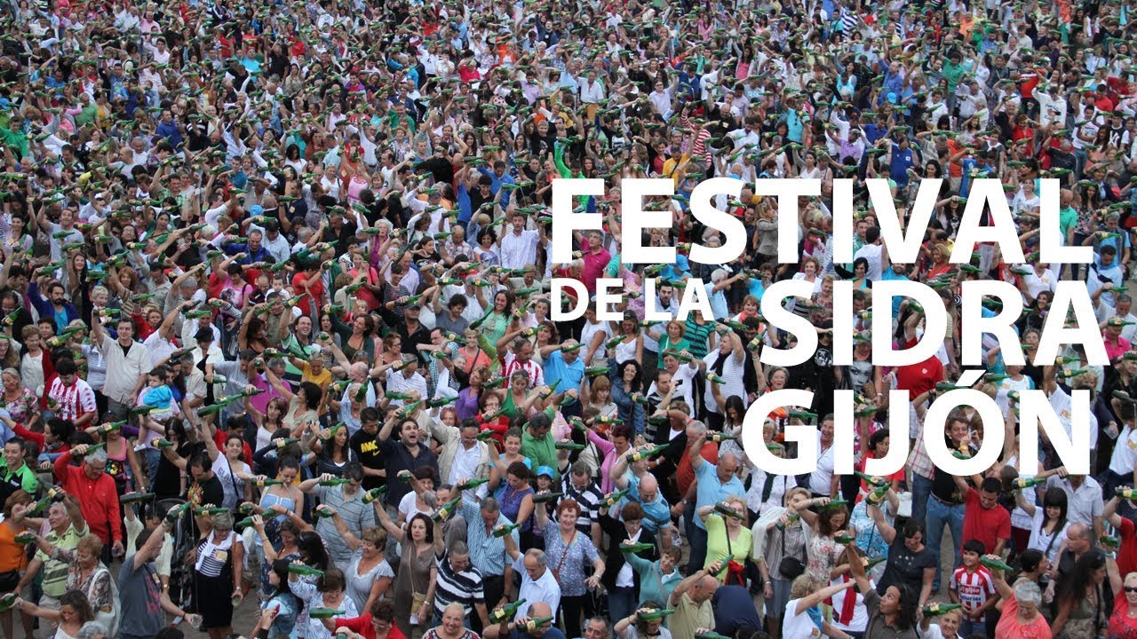 Fiestas Asturias: Festival de la Sidra #Gijón.