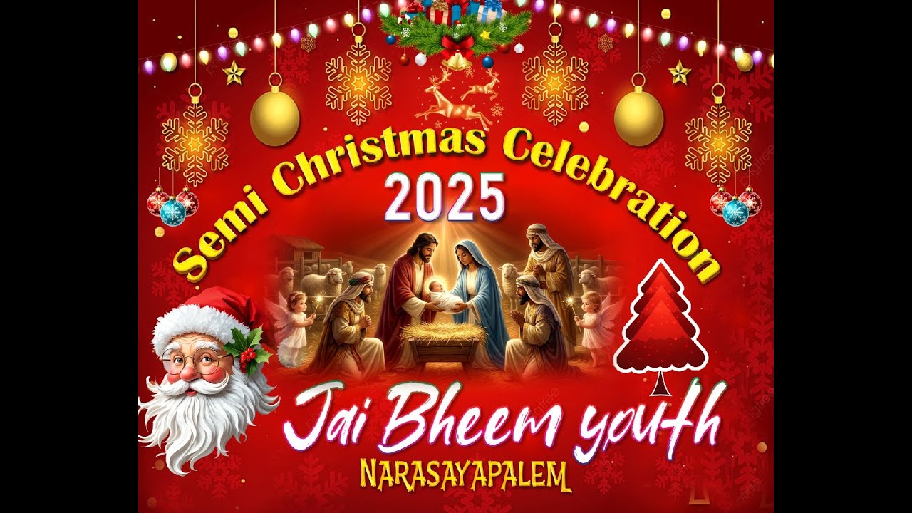 Jai Bheem Youth - Semi Christmas Celebrations NARASAYAPALEM (23-12-2025)