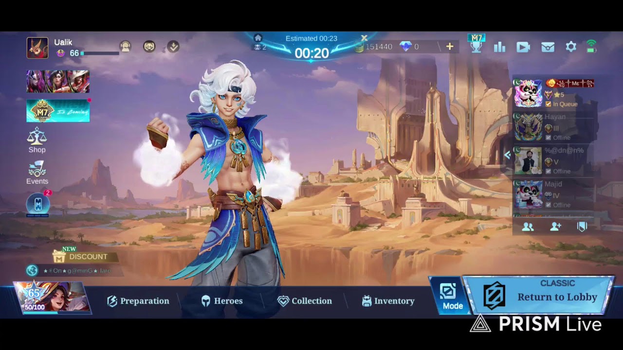 Mobile legends Live 