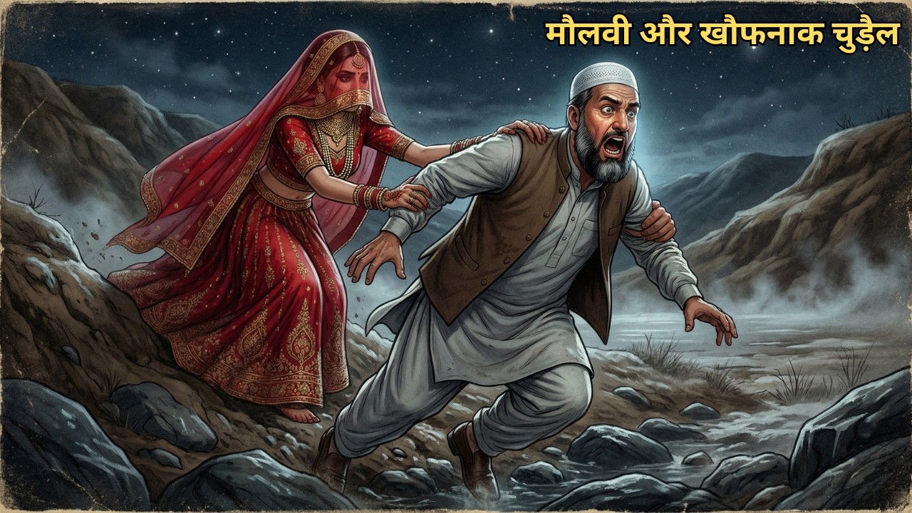 रात में मस्जिद के इमाम का चुड़ैल से सामना! 😱 हाजी नूर मोहम्मद की सच्ची डरावनी कहानी | horror story 