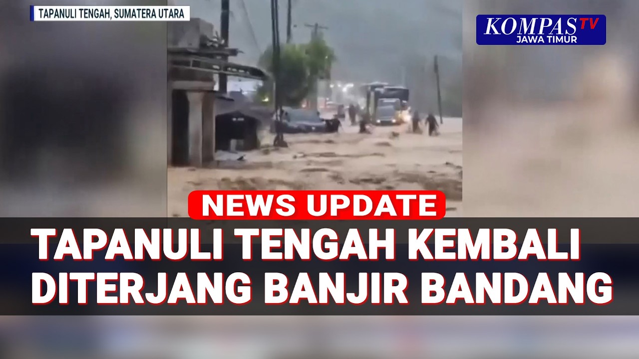 Tapanuli Tengah Kembali Terendam Banjir, Bupati Masinton Ungkap Kondisi Terkini