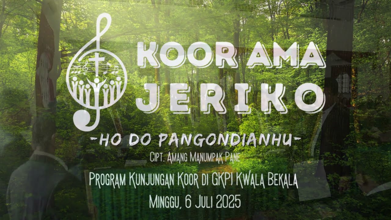 Ho Do Pangondianhu || Koor Ama Jeriko || Di GKPI Kwala Bekala 06072025
