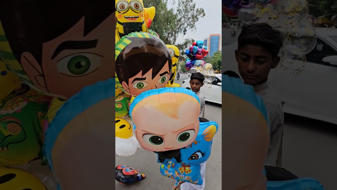 Baby Boss Cat Helium Balloons 🎈 Faisalabad