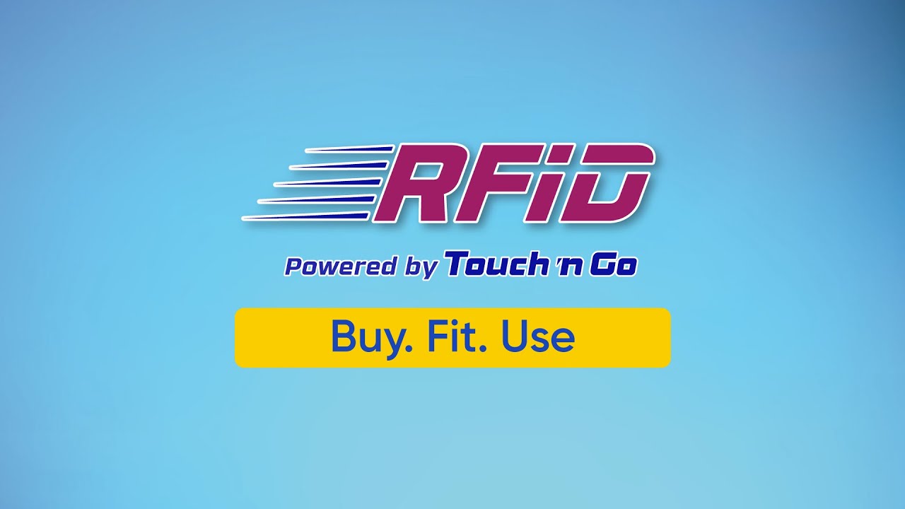 Touch 'n Go RFID Tag Installation - Buy, Fit, Use