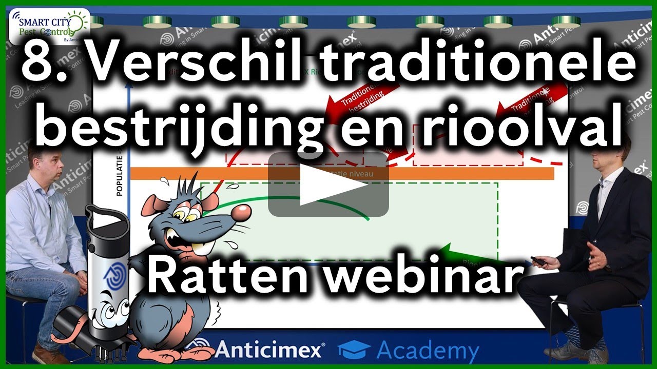 8. Wat zijn de verschillen tussen slimme rattenbestrijding en traditionele bestrijding?