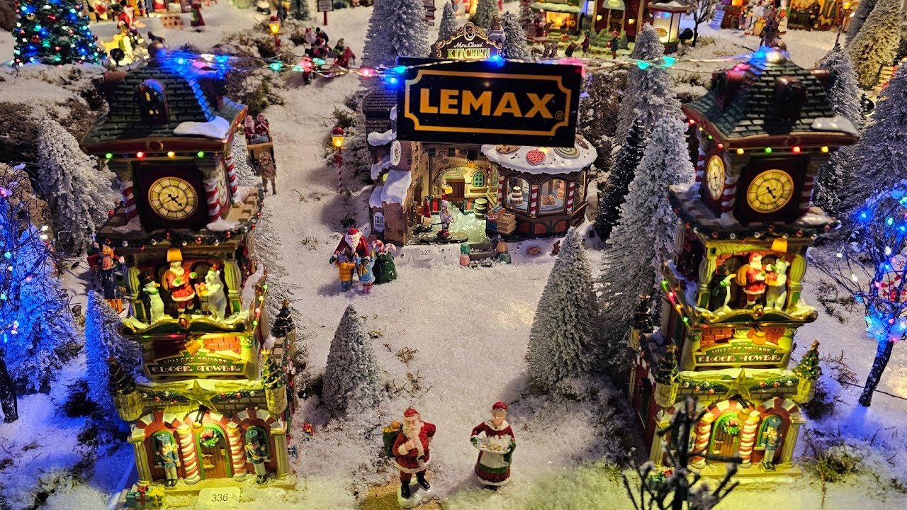 KERSTSHOW INTRATUIN DUIVEN 2025 🎄 LEMAX CHRISTMAS VILLAGE 🎅 KERSTDORP SFEERIMPRESSIE