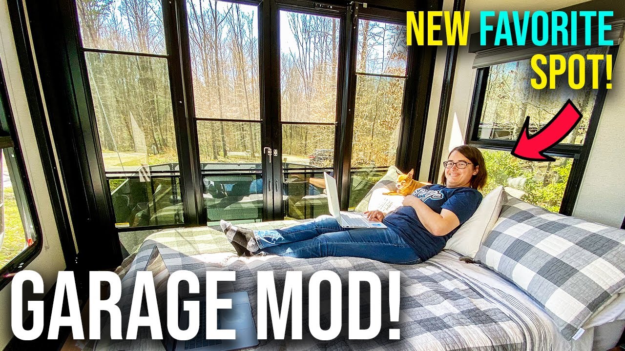 From a Toy Hauler to a HOME (RV Life in a Grand Design RV)