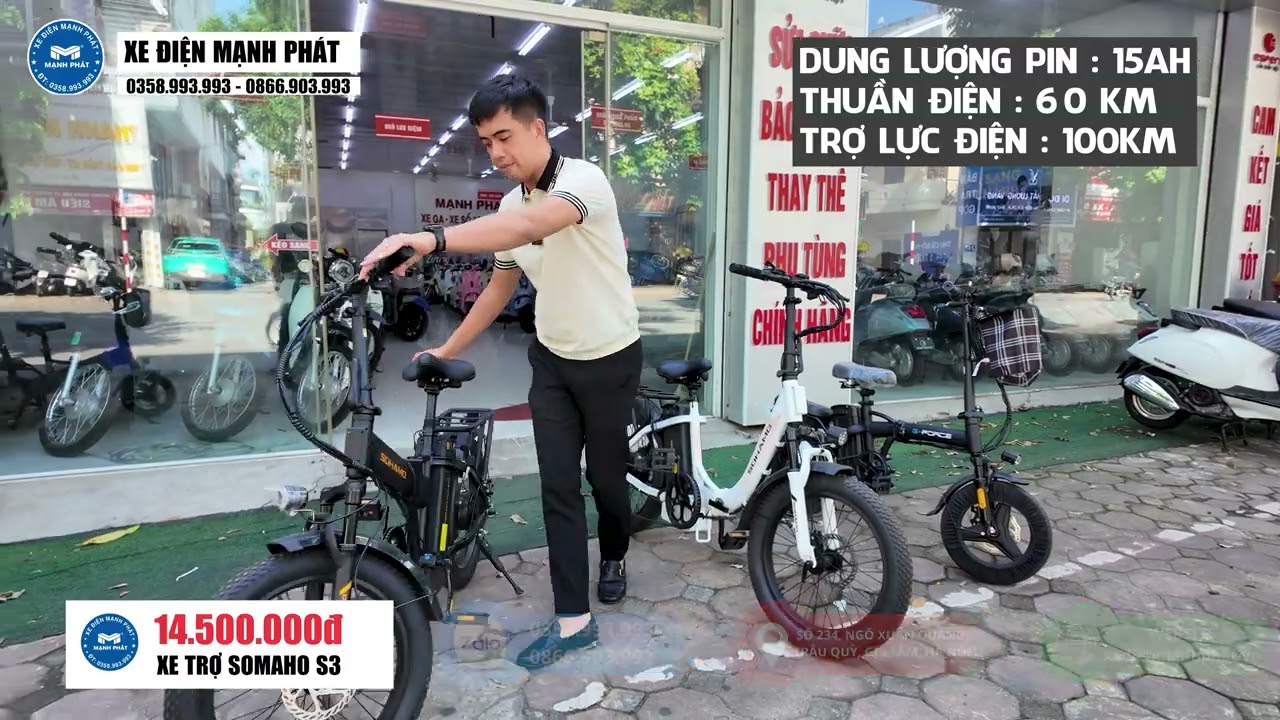 TỔNG HỢP 4 MẪU XE ĐẠP ĐIỆN TRỢ LỰC TỐT NHẤT PH&Ugrave; HỢP VỚI C&Aacute;C BẠN HỌC SINH !