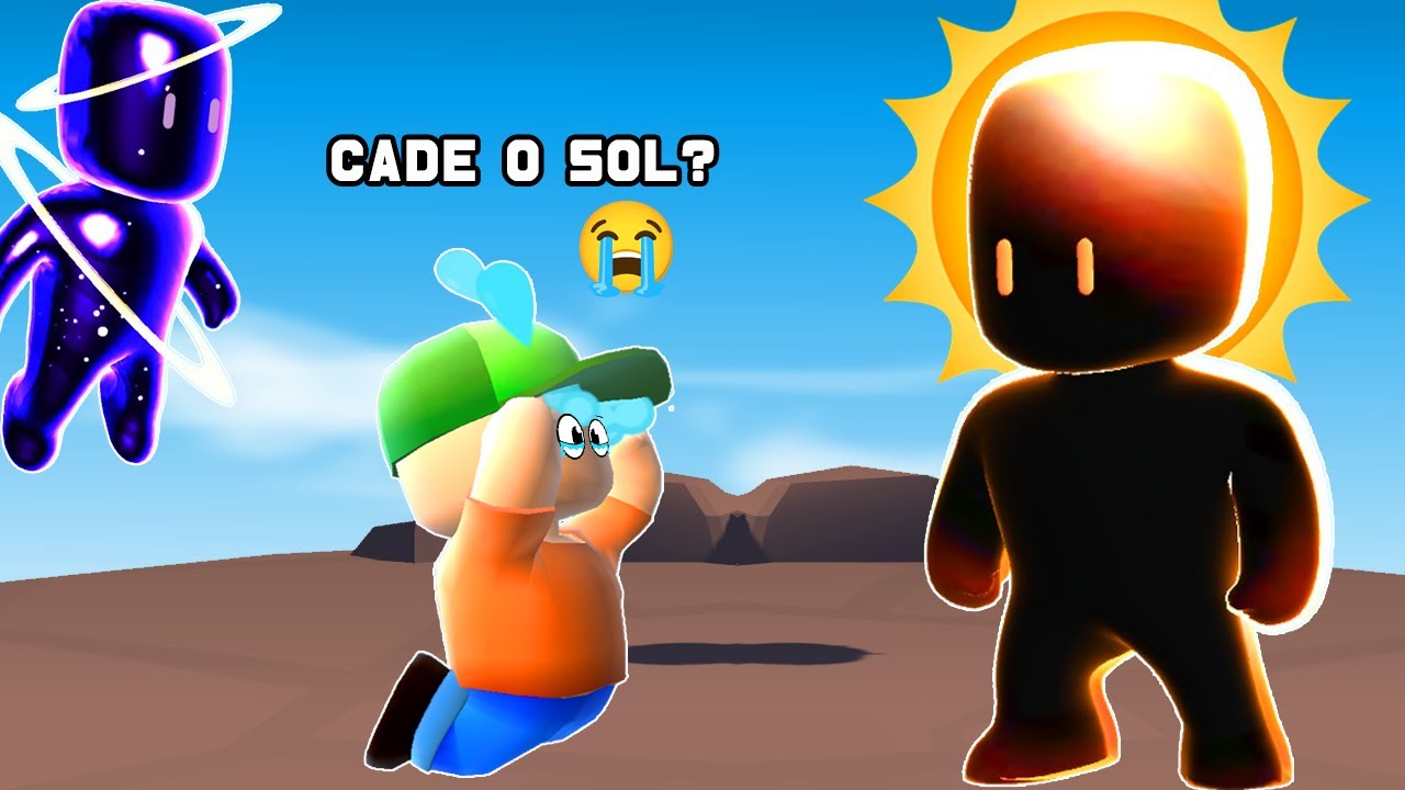 O MENINO ECLIPSE SUMIU COM O SOL DO STUMBLE GUYS (ELE QUERIA DESTRUIR A TERRA!)