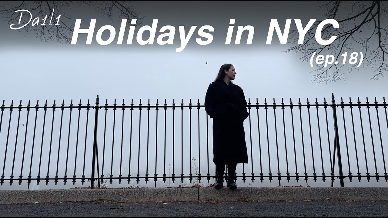 Foggy meditation, opening advent gifts, musings on content creation // Daily holiday journal (ep.18)