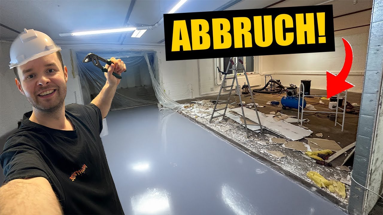 Der UMBAU der neuen HALLE eskaliert! (Next Level)