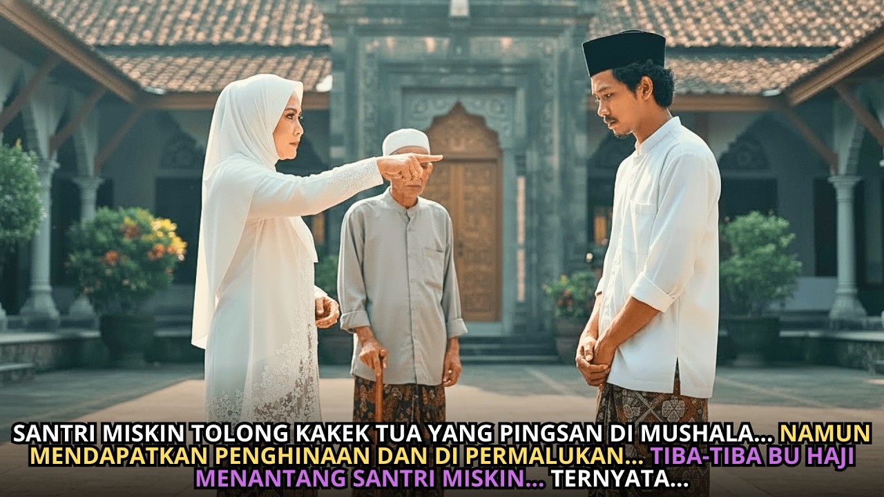 “Kalau Kamu Bisa Buat Ayahku Bicara Lagi, Aku jadikan Mantu Kamu!” Tantangan Ibu Haji ke Santri.....
