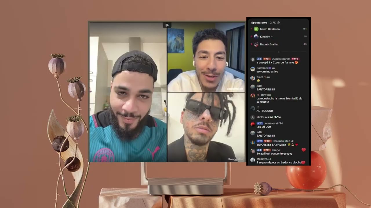 KD3 ☎️ @d kamel3  est en LIVE TikTok LIVE   SwagMan & casperito.off
