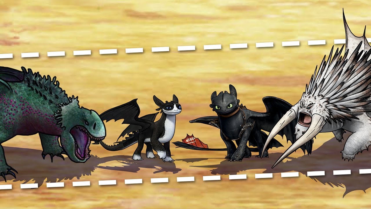 Tous les Dragons de Classe Alpha dans Dragons Expliqués