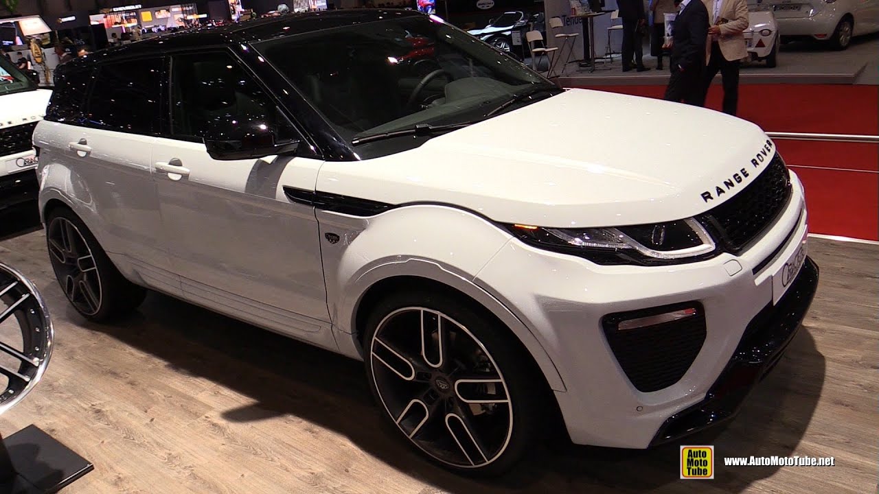 2016 Range Rover Evoque Caractere Exclusive - Exterior Walkaround - 2016 Geneva Motor Show