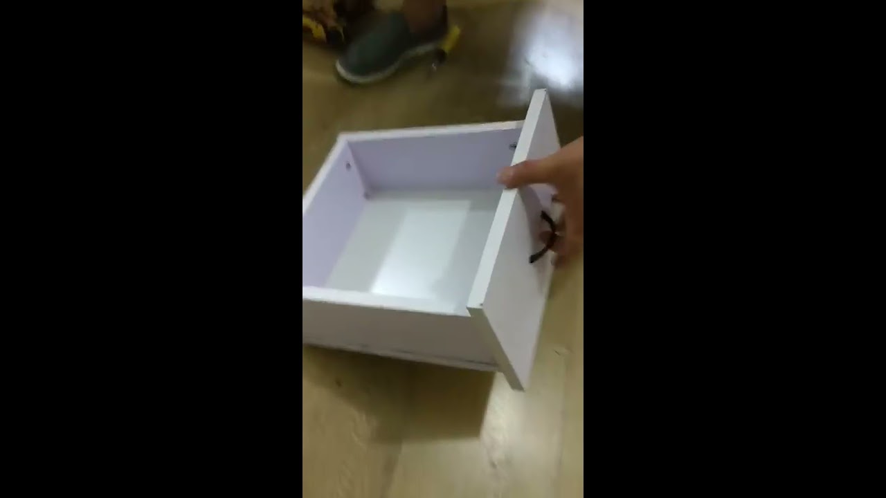 HW49511 Computer desk drawer installation