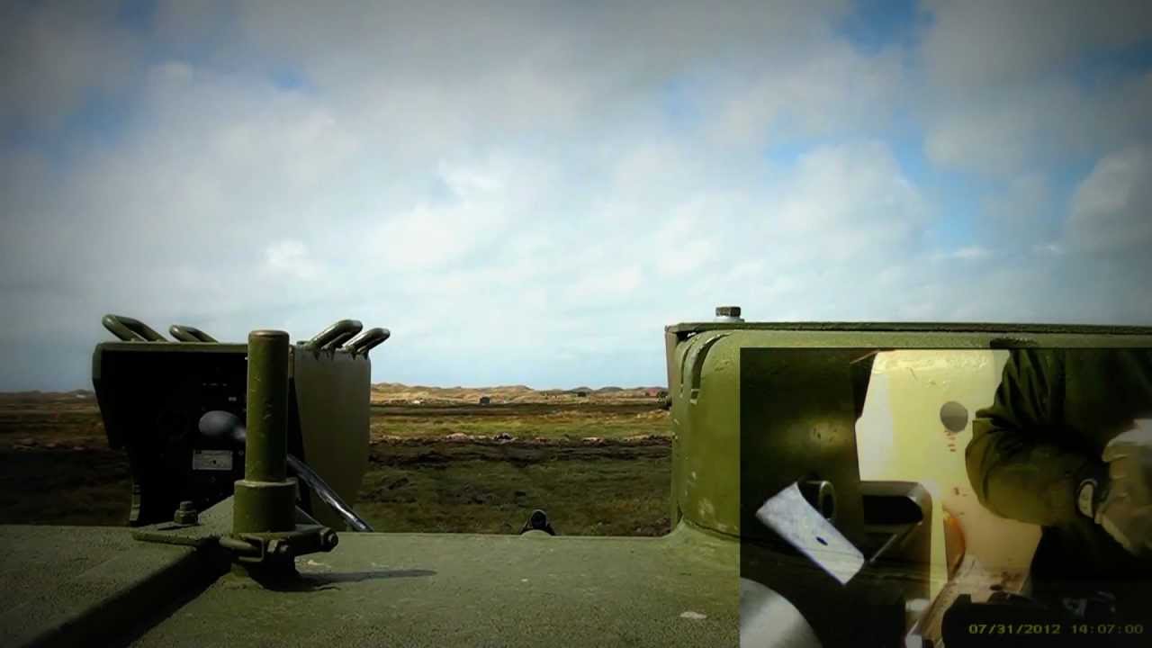Leopard 1 A5-DK Live fire @ Åben Hede 2012