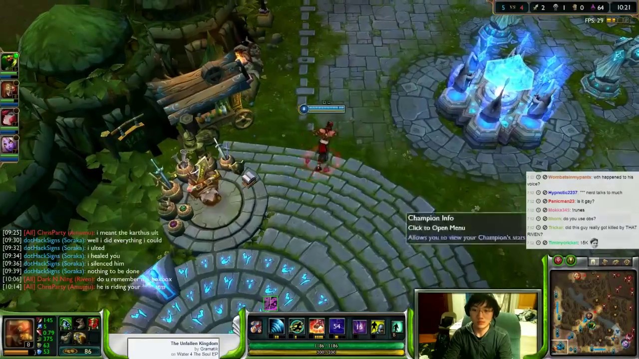 BoxBox plays Lee Sin vs Riven top lane