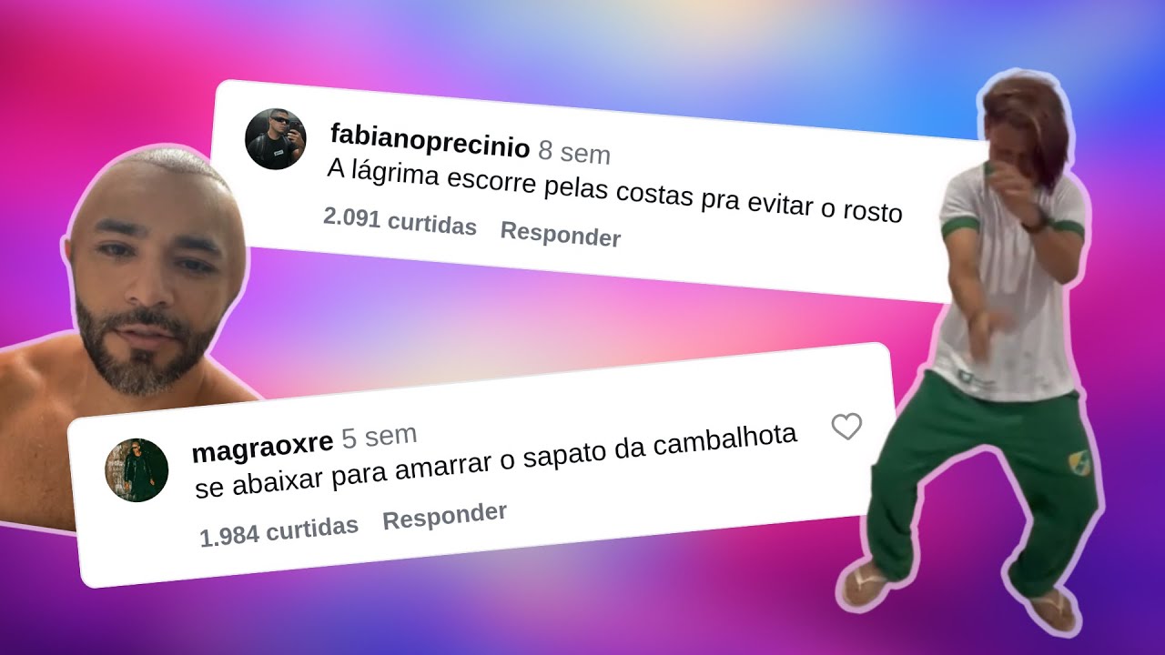 Comentários Mais ENGRAÇADOS Do Instagram (eu não aguentei 😂)