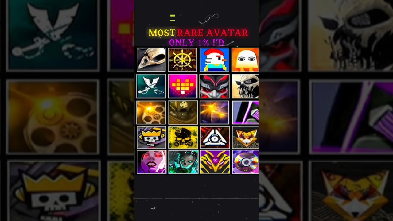 Most Rare Avatar Only 1% I'd 😱 #shorts #freefire #avatar #rare