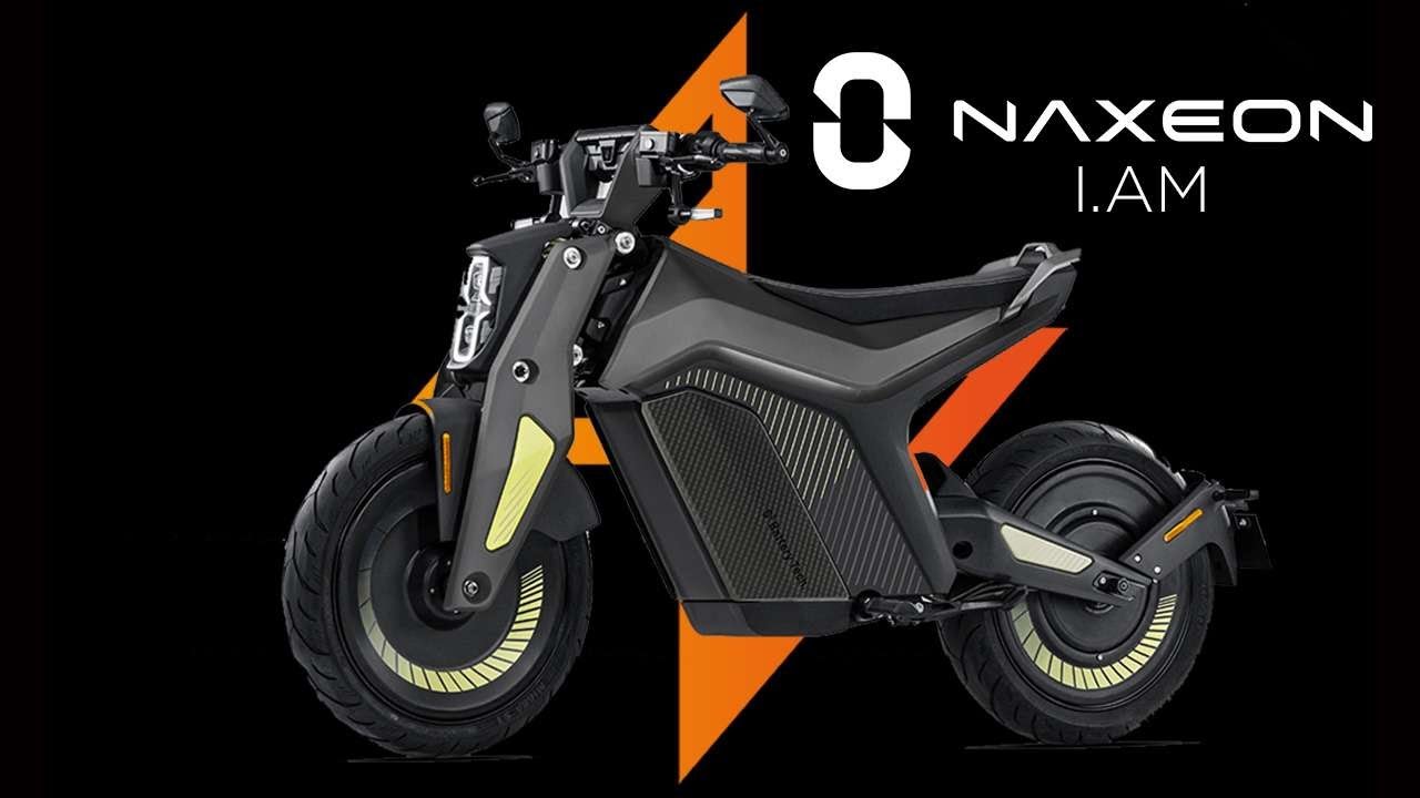Naxeon I.Am - 10.5kw Electric Motorbike - The future is now!