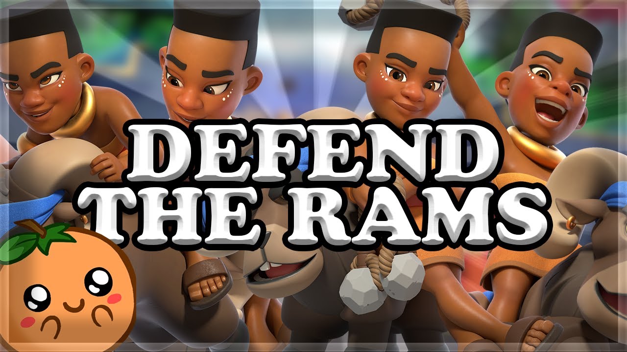 How to Win Ram Rider 2v2 Rush Challenge | Absolute BEST Decks 🍊