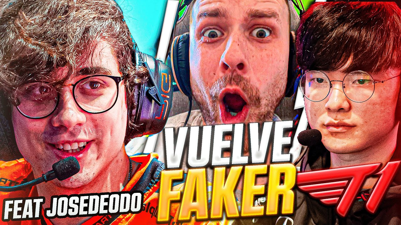 &iexcl;FAKER VUELVE Y LO ANALIZAMOS CON JOSEDEODO! - T1 vs HERETICS