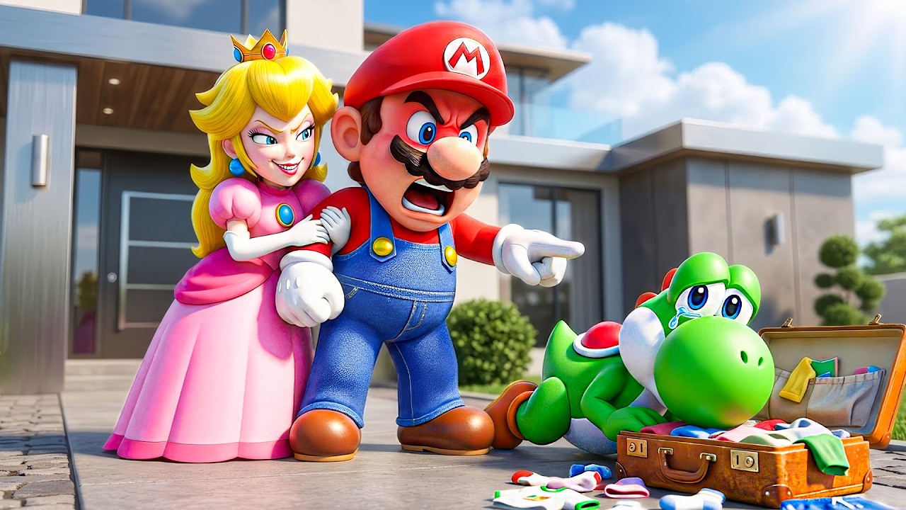 Save Yoshi and Super Mario Bros From Princess Peach's Plot