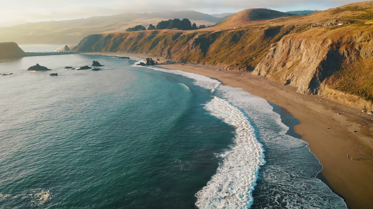 DJI Mavic Air - California Coastal Flight (4K Drone Footage)